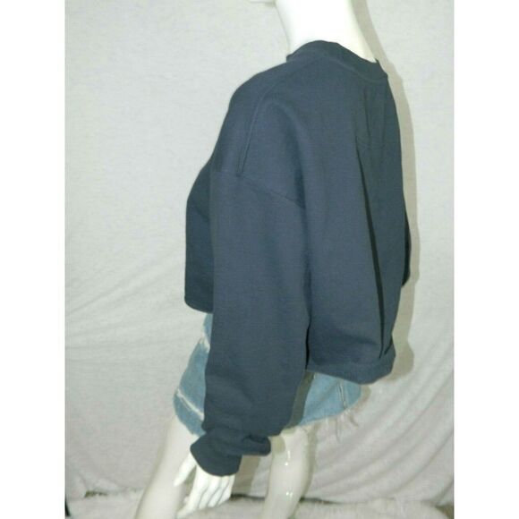 Champion Cropped Cut Off Crewneck Sweatshirt Sz XL‎ - Picture 6 of 7